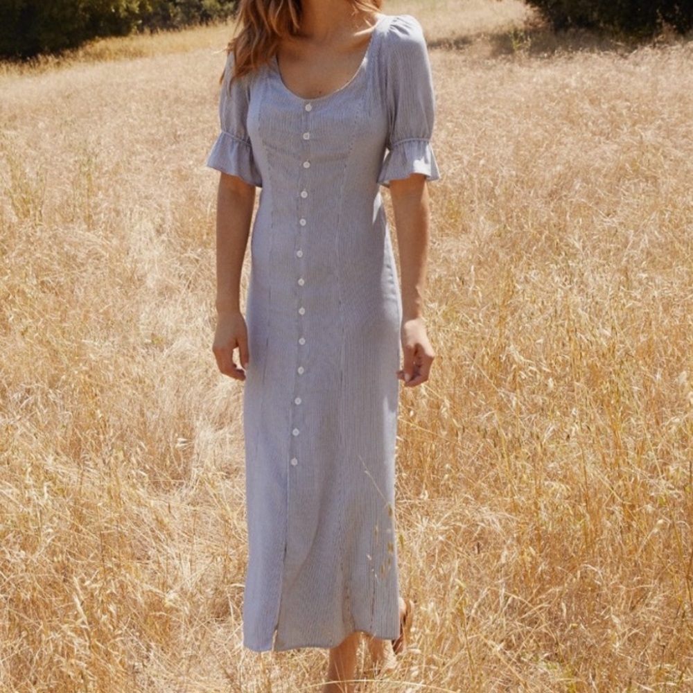 Christy Dawn Lennon Dress Raven Stripe